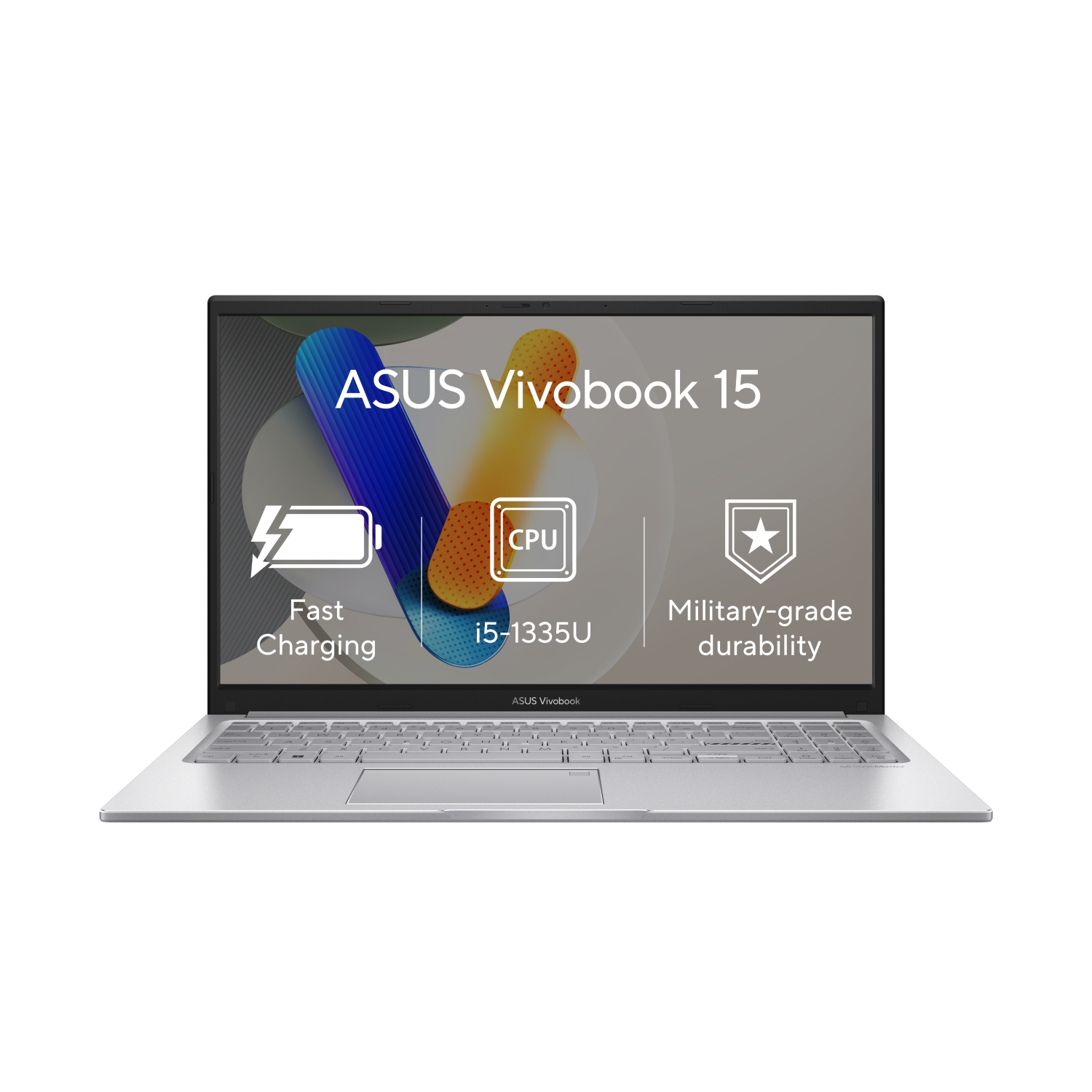 ASUS Vivobook 15/X1504VA/i5-1335U/15,6"/FHD/16GB/512GB SSD/Iris Xe/W11H/Silver/2R