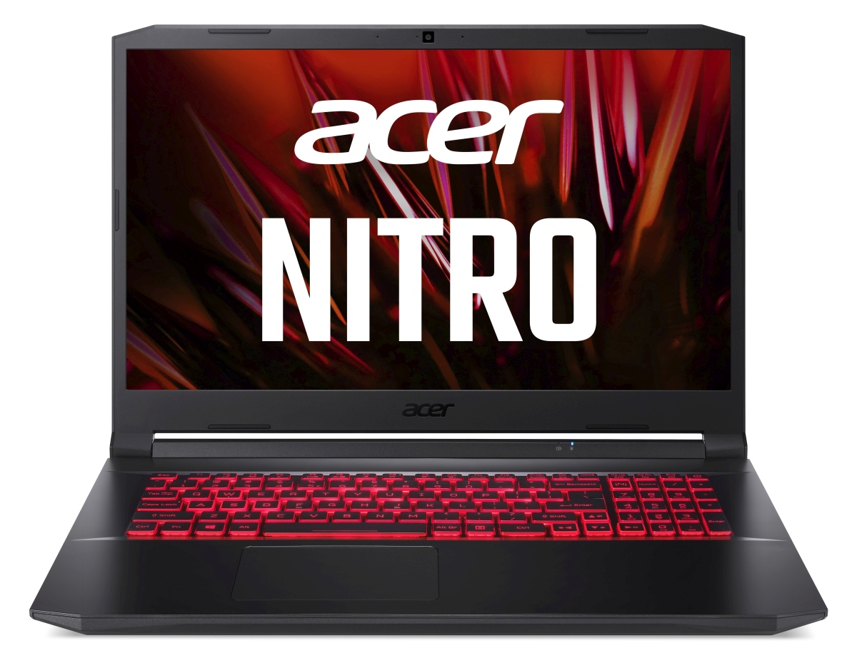 Acer NITRO 5/AN517-54/i5-11400H/17,3"/FHD/16GB/1TB SSD/GTX 1650/W11H/Black/2R