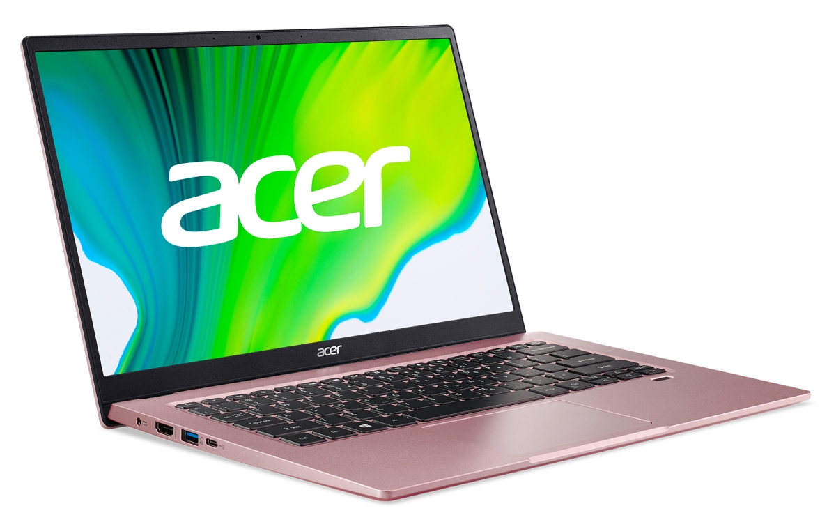 Acer Swift 1/SF114-34/N6000/14"/FHD/4GB/128GB SSD/UHD/W11S/Pink/2R