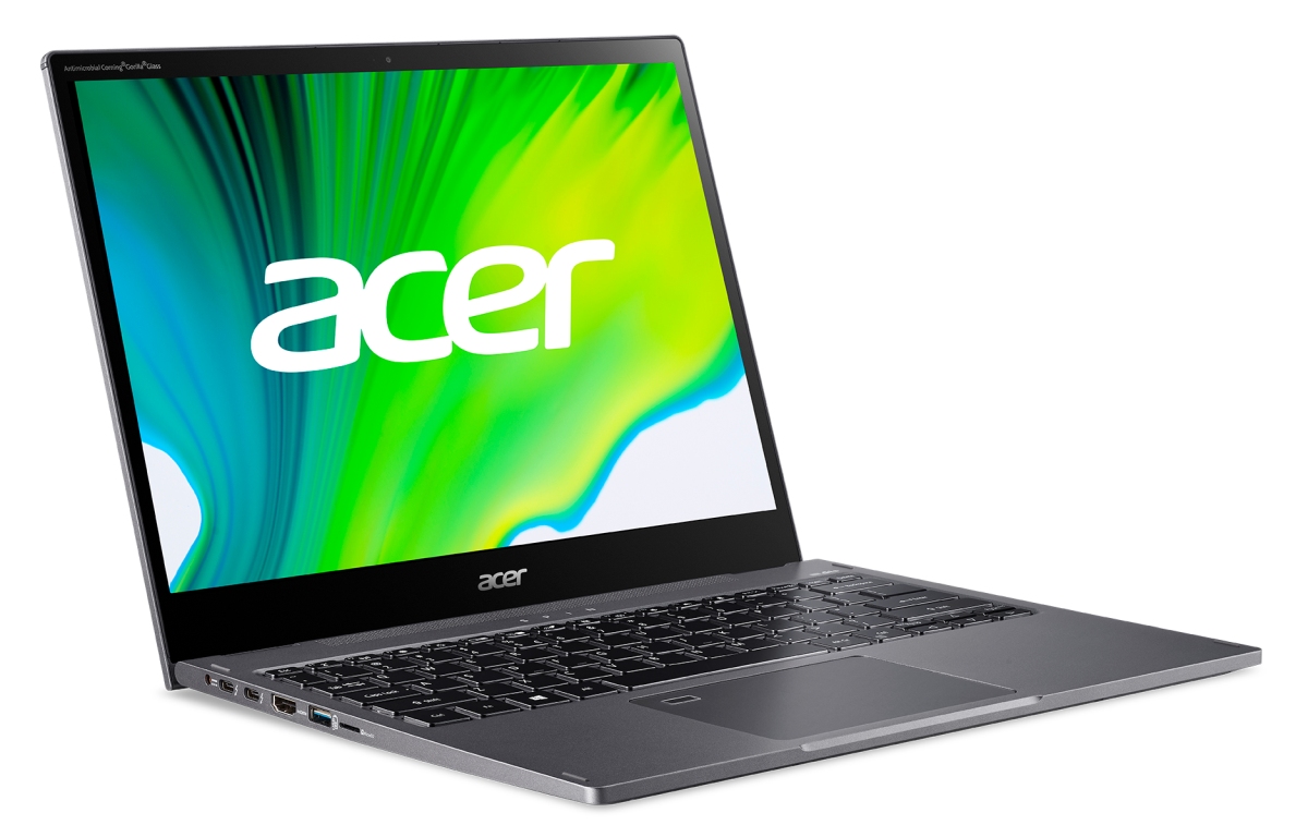 Acer Spin 5/SP513-55N/i7-1165G7/13,5"/2256x1504/T/16GB/1TB SSD/Iris Xe/W11H/Gray/2R