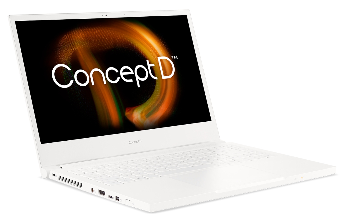 Acer ConceptD 3/3/i7-11800H/14"/FHD/16GB/512GB SSD/GTX 1650/W11H/White/3R