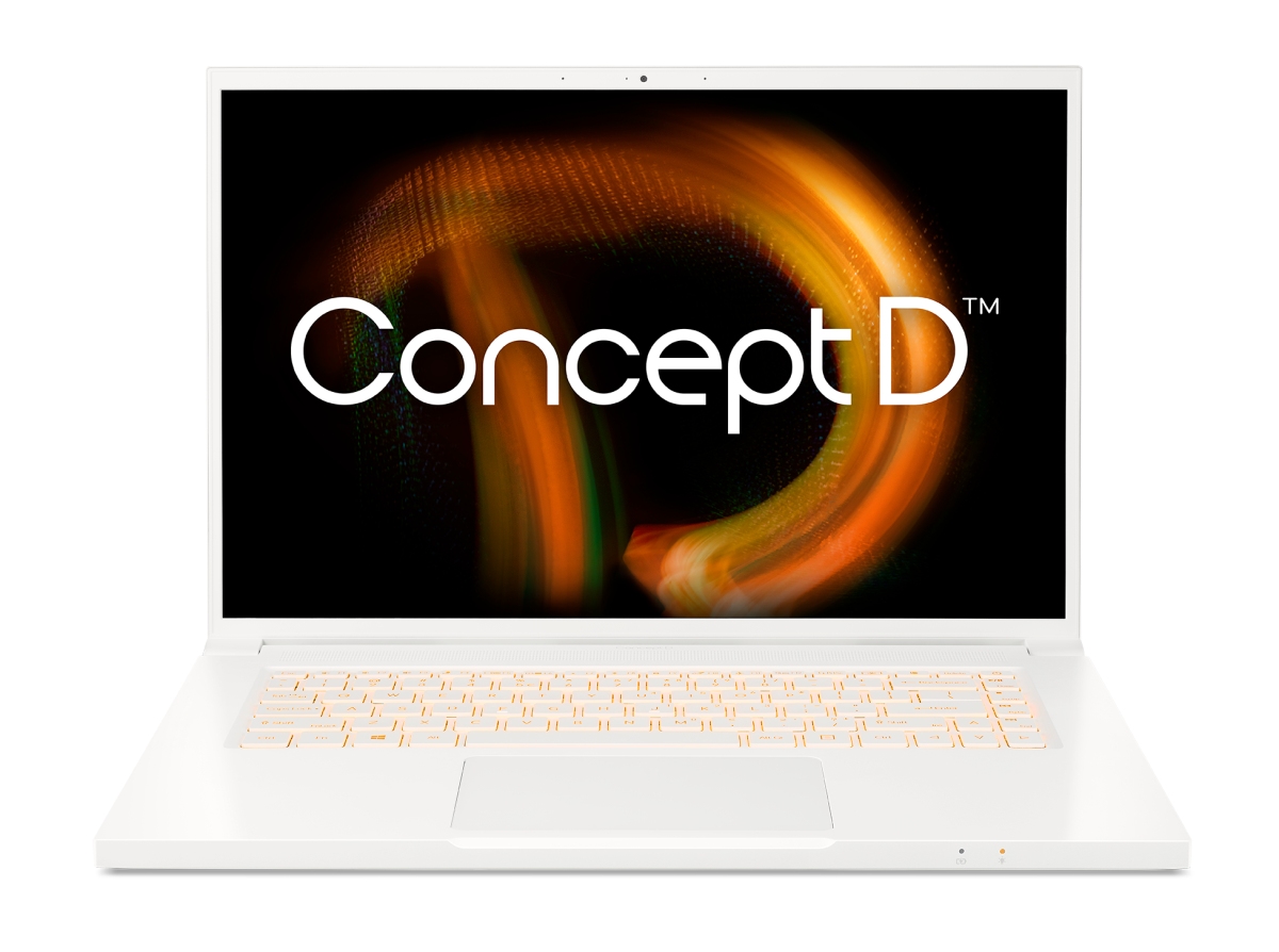 Acer ConceptD 3/CN316-73G/i7-11800H/16"/FHD/16GB/1TB SSD/RTX 3050 Ti/W11P/White/3R