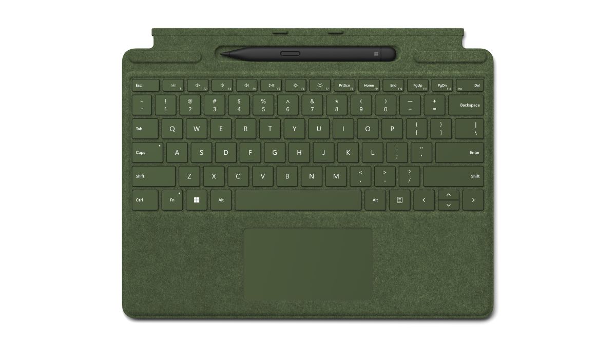 Microsoft Surface Pro Signature Keyboard + Slim Pen 2 Bundle (Forest), CZ&amp;SK