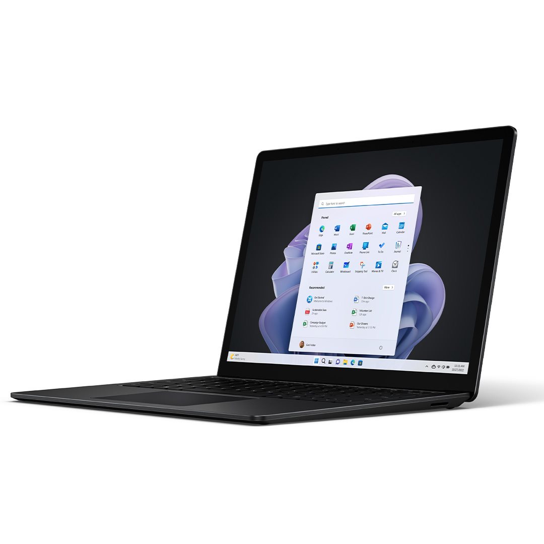Surface Laptop 5/i5-1245U/13,5"/2256x1504/T/16GB/256GB SSD/Iris Xe/W11P/Black/2R