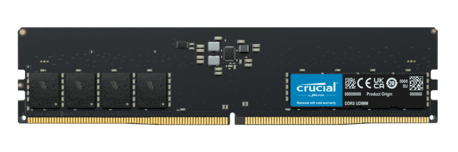Crucial/DDR5/32GB/4800MHz/CL40/1x32GB