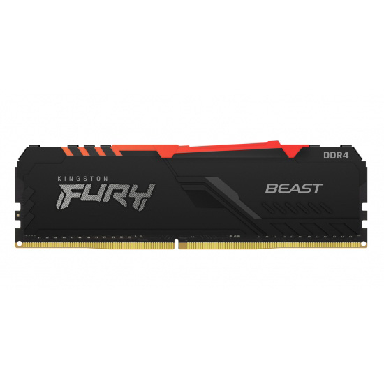 Kingston FURY Beast/DDR4/16GB/3000MHz/CL15/1x16GB/RGB/Black