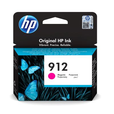 HP 912 Purpurová originální inkoustová kazeta