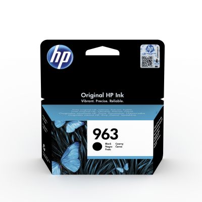 HP 963 Černá originální inkoustová kazeta