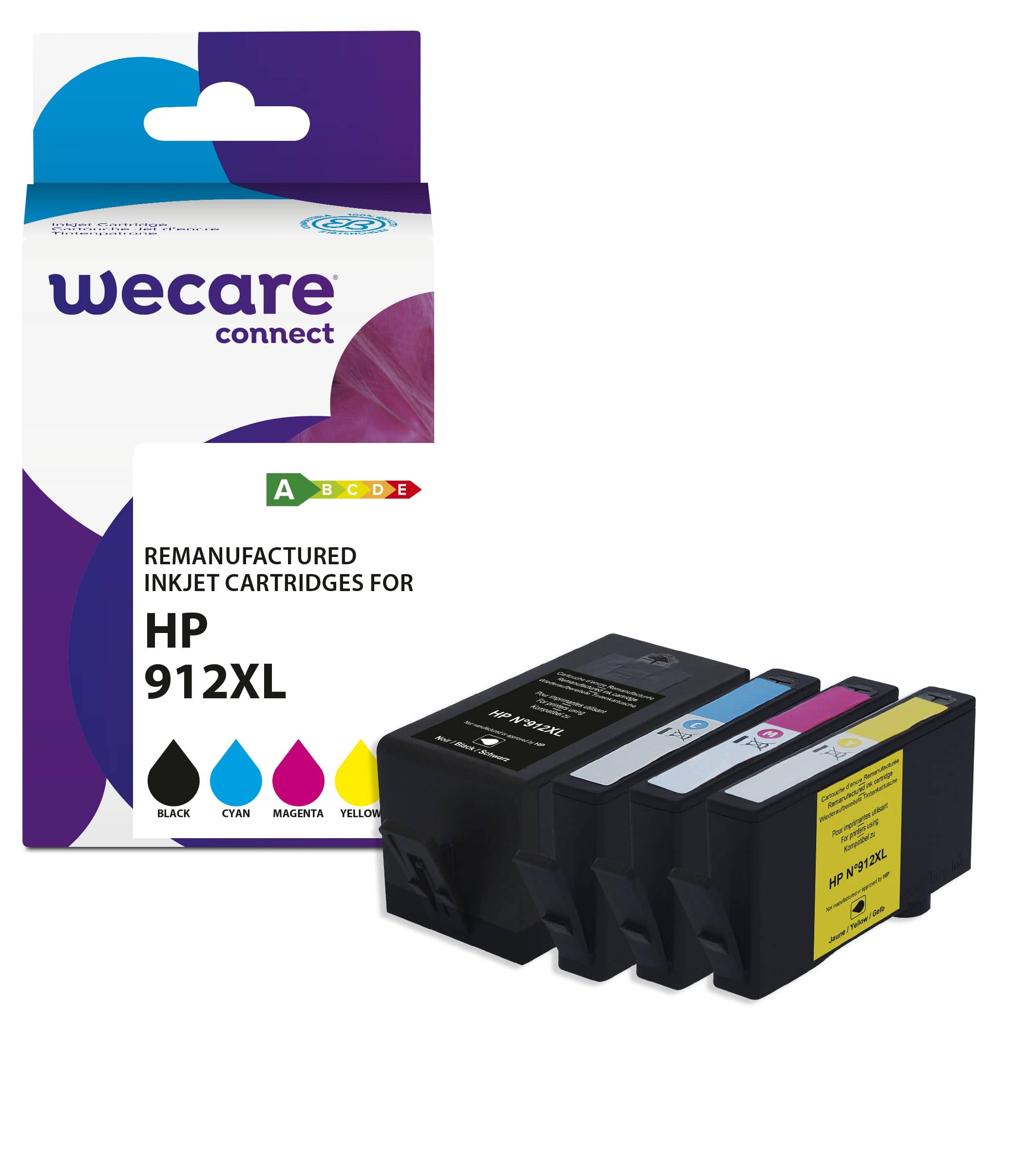 ARMOR ink-jet pro HP 3YL84A/3YL81-83AE, CMYK
912XL