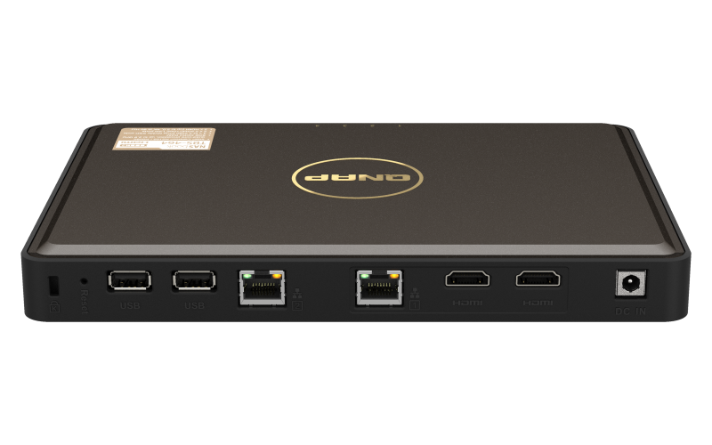 QNAP TBS-464-8G (4core 2,9GHz, 8GB RAM DDR4, 4x M.2 NVMe slot, 2x 2,5GbE, 5x USB, 2x HDMI 2.0 4K)