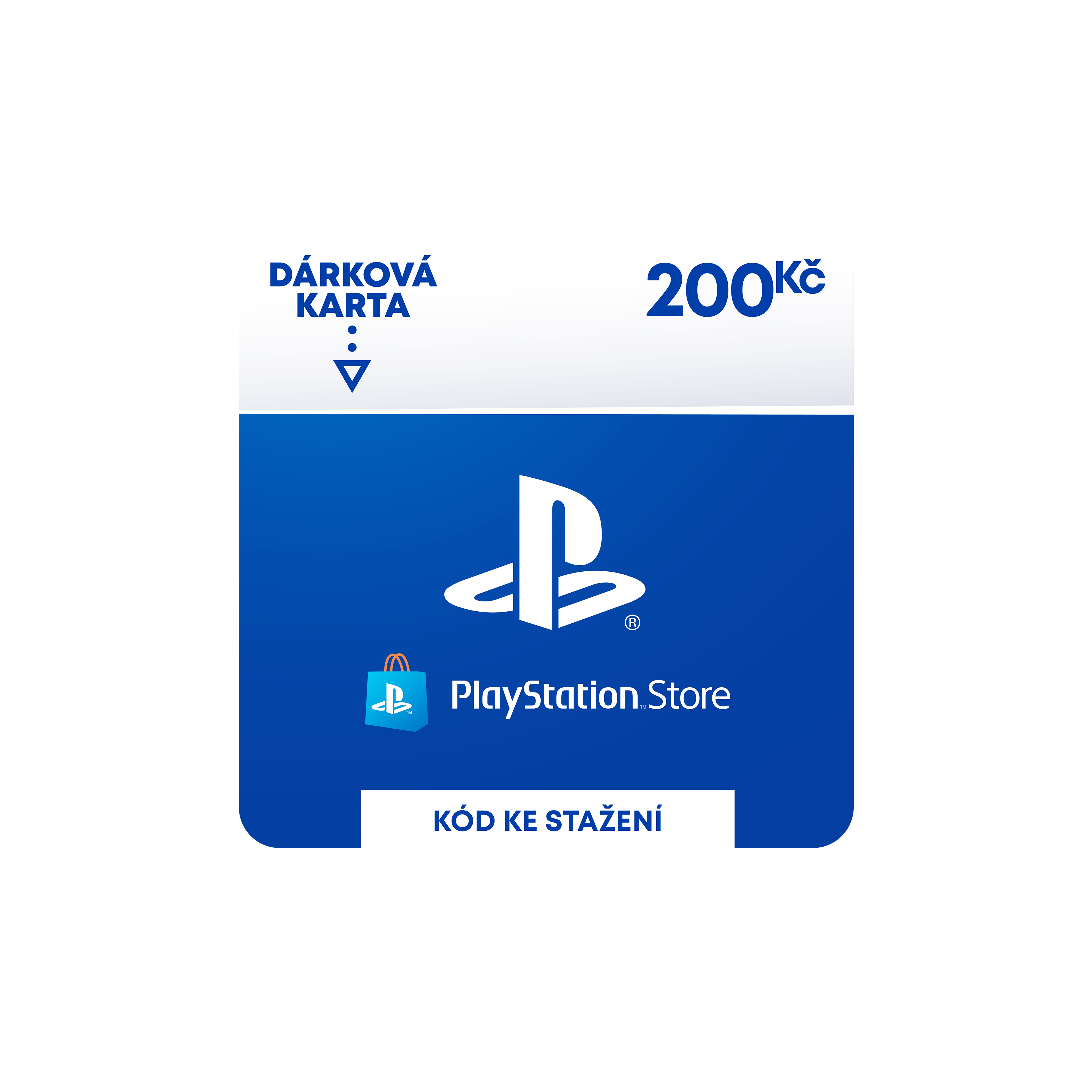 ESD CZ - PlayStation Store el. peněženka - 200 Kč