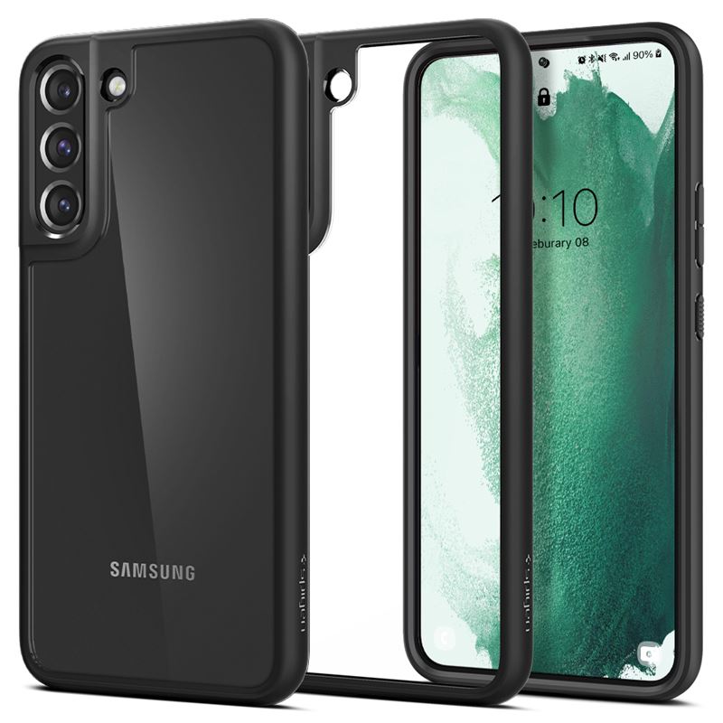 Ochranný kryt Spigen Ultra Hybrid pro Samsung Galaxy S22 plus matně černý