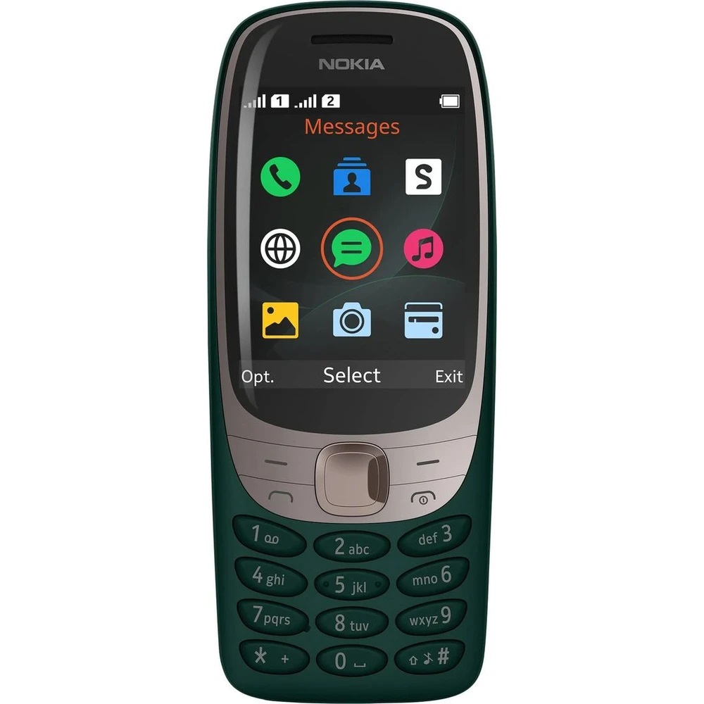 Nokia 6310 (2021), Dual SIM, zelená