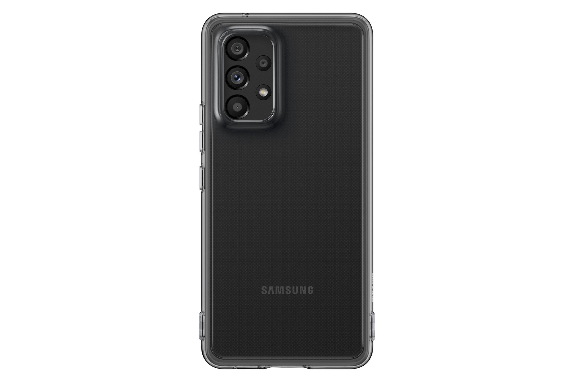 Samsung Poloprůhledný zadní kryt A53 5G Black