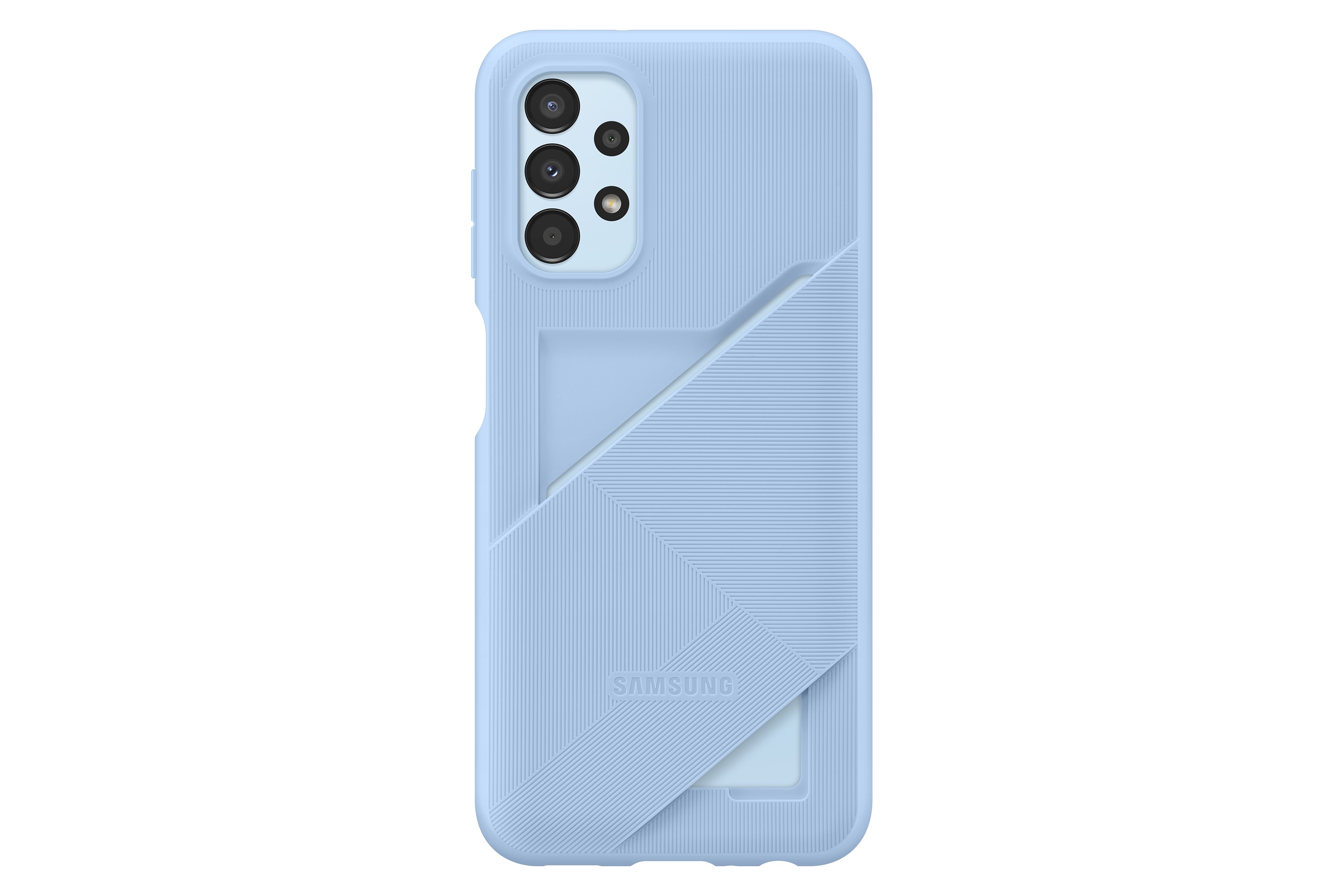 Samsung Zadní kryt s kapsou na kartu A13 Artic Blue