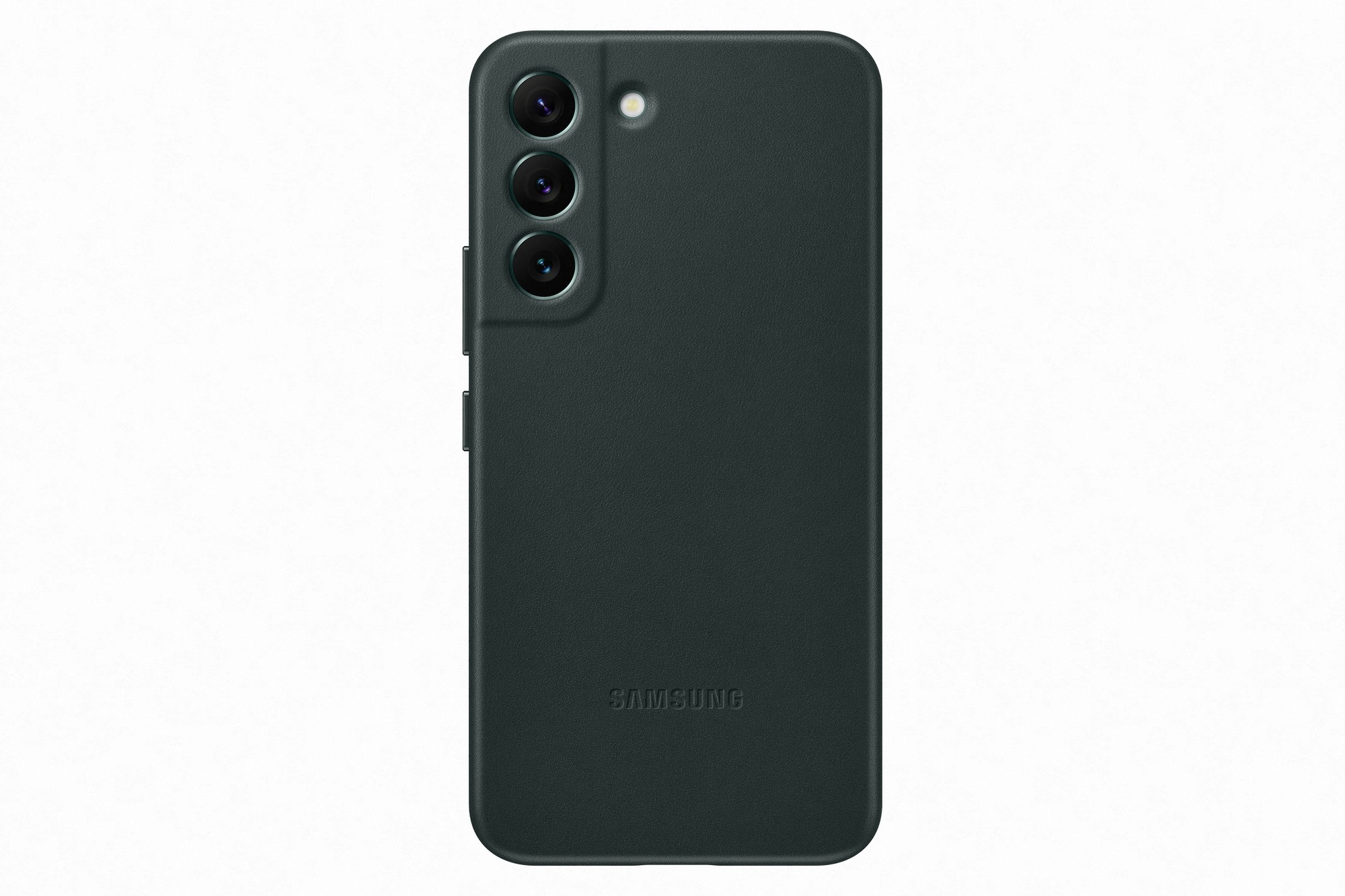 Samsung Kožený zadní kryt pro Samsung Galaxy S22+ Green