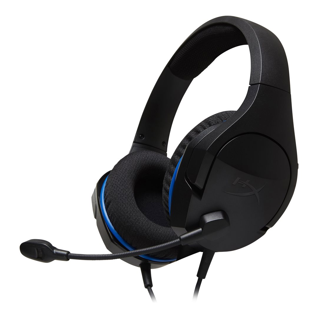 HyperX Cloud Stinger Core - Gaming Headset (Black-Blue) - PS5-PS4 (HX-HSCSC-BK) - Sluchátka pro herní konsole