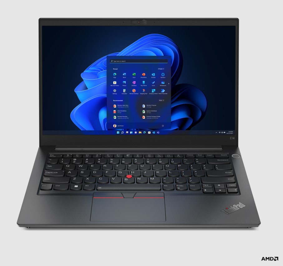 Lenovo ThinkPad E/E14 Gen 4 (AMD)/R5-5625U/14"/FHD/8GB/256GB SSD/AMD int/W11P/Black/3R