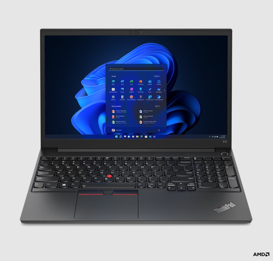 Lenovo ThinkPad E/E15 Gen 4 (AMD)/R5-5625U/15,6"/FHD/8GB/256GB SSD/AMD int/W11P/Black/3R