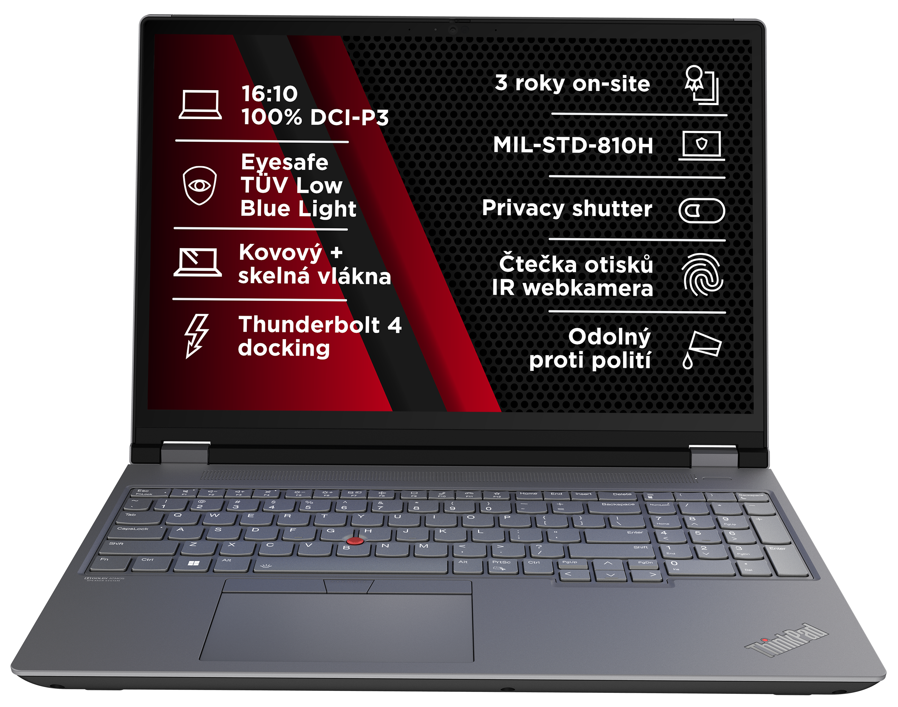 Lenovo ThinkPad P/P16 Gen 2/i7-14700HX/16"/QHD/32GB/1TB SSD/RTX 2000A/W11P/Black/3R