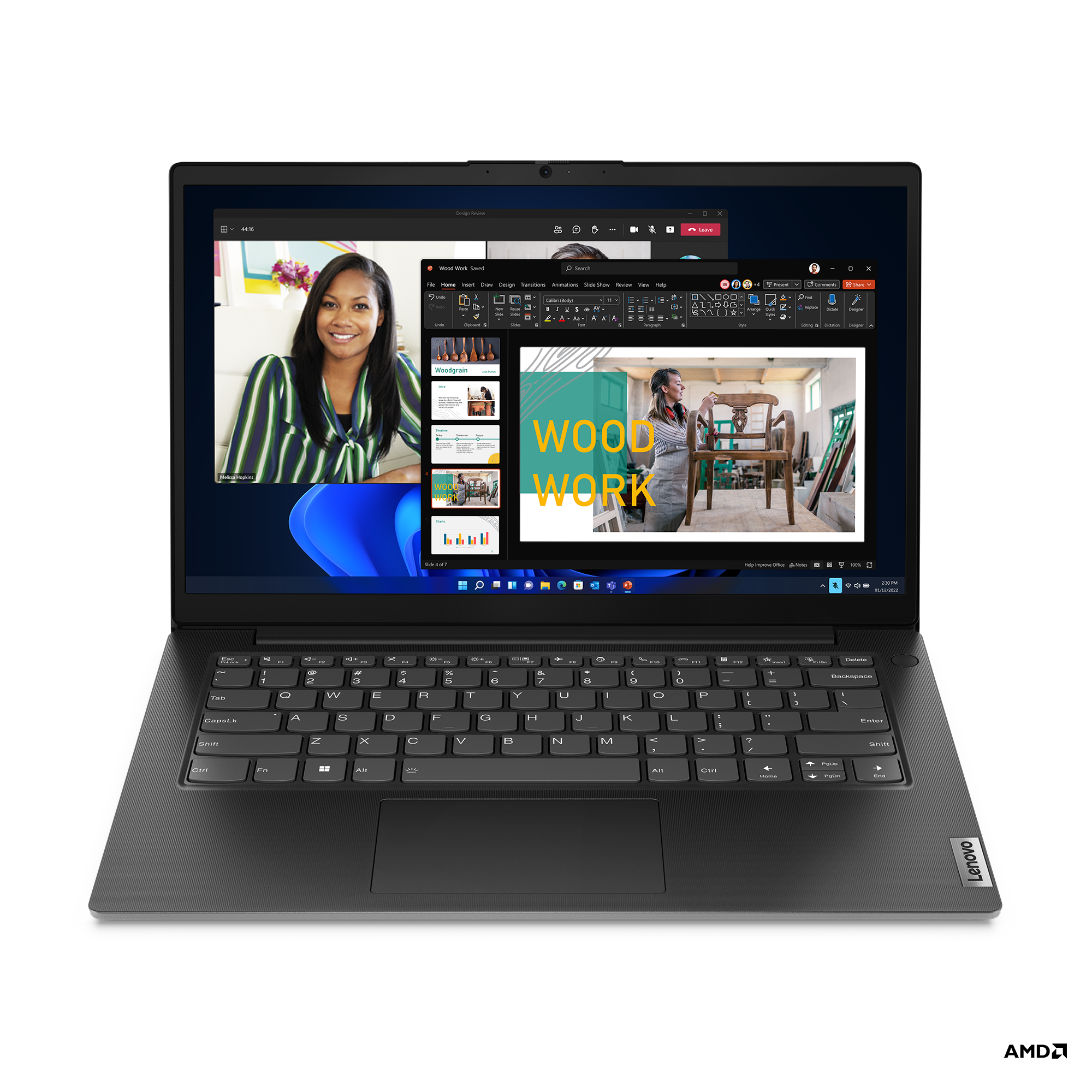 Lenovo V/V14 G4 AMN/R3 7320U/14"/FHD/8GB/512GB SSD/UHD 610/W11H/Black/2R