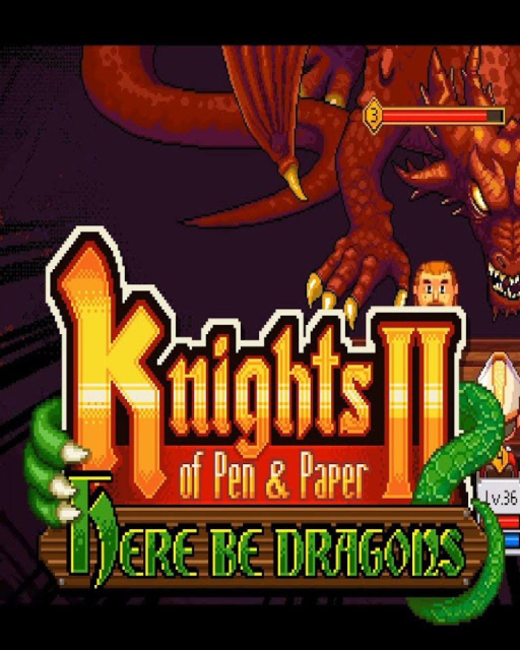 ESD Knights of Pen and Paper 2 Here Be Dragons