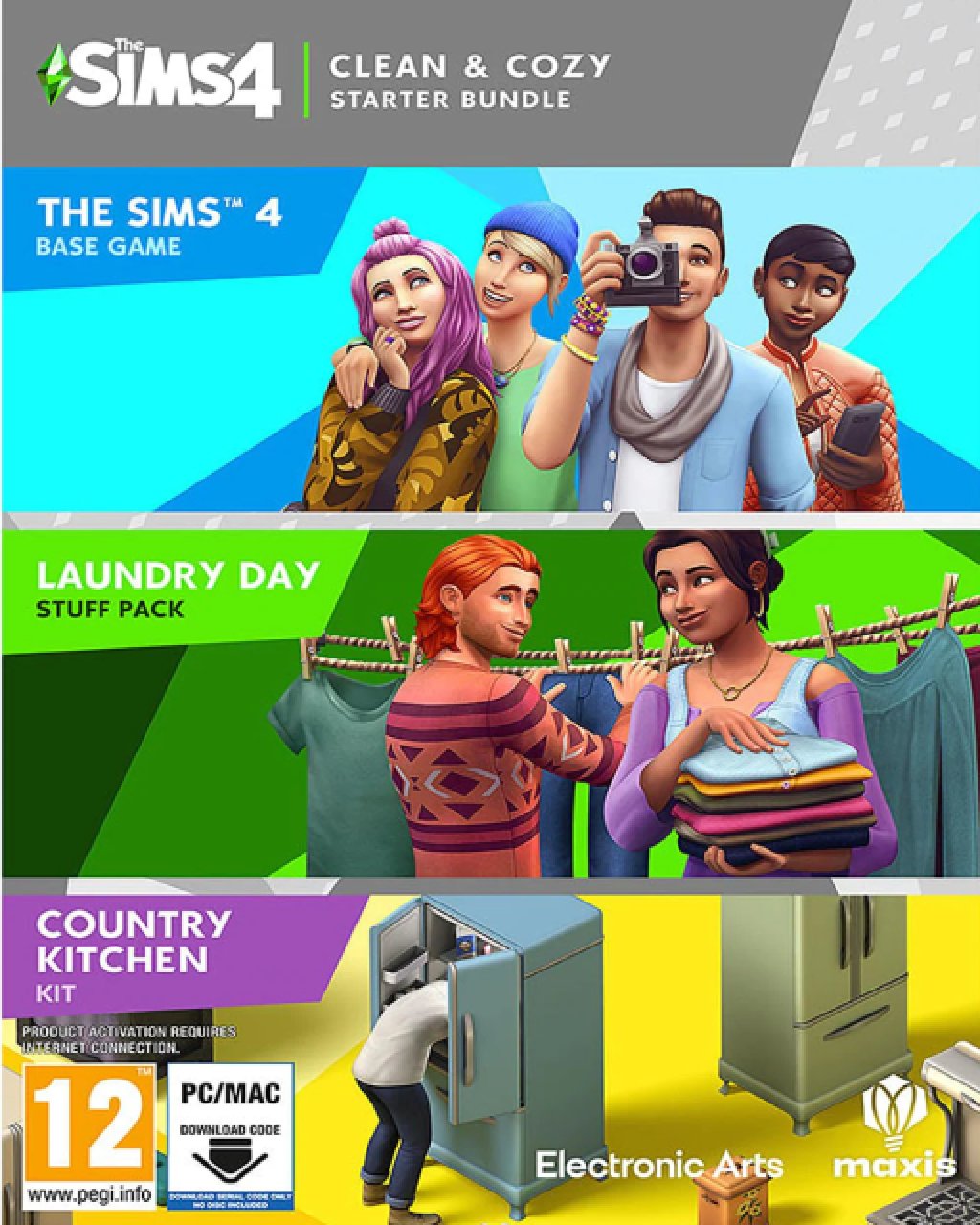 ESD The Sims 4 Clean &amp; Cozy Starter Bundle