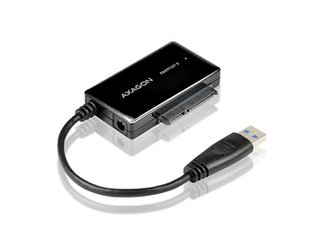 Bazar - AXAGON ADSA-FP3, USB3.0 - SATA 6G HDD FASTport3 adaptér, vč. napáječe, z opravy