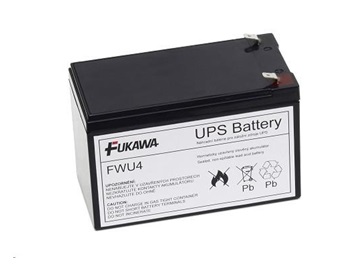 Baterie - FUKAWA FWU-4 náhradní baterie za RBC4 (12V12Ah)