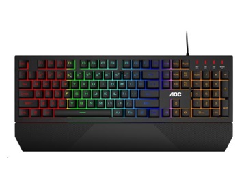 AOC GK200/Drátová USB/US layout/Černá