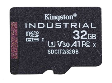 Kingston Industrial/micro SDHC/32GB/100MBps/UHS-I U3 / Class 10