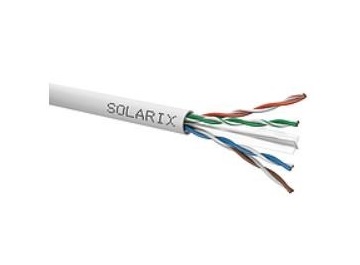 Instalační kabel Solarix CAT6 UTP PVC Eca 100m/box SXKD-6-UTP-PVC