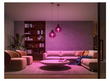 Philips Hue White and Color Ambiance 9W 1100 E27 malý starter kit