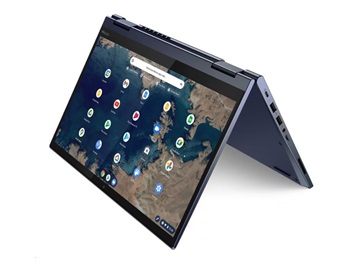 LENOVO NTB ThinkPad C13 Yoga Gen1 Chromebook - Ryzen7 3700C,13.3" FHD IPSTouch,16GB,256SSD,HDMI,USBC,Chrome,modrá