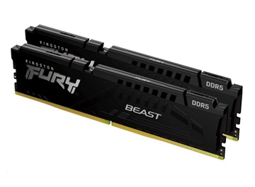 Kingston FURY Beast/DDR5/32GB/6000MHz/CL40/2x16GB/Black