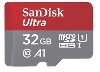 SanDisk MicroSDXC karta 128GB Ultra (120MB/s, A1 Class 10 UHS-I ) + adaptér