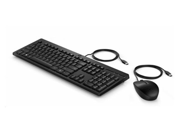 HP 225 Wired Mouse and Keyboard Combo - Anglická