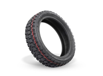 RhinoTech Bezdušová pneumatika s hlubokým vzorkem a ventilkem pro Scooter 8.5x2, černá