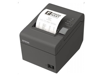 BAZAR - EPSON TM-T20II pokladní tiskárna, USB/LAN, 8 dots/mm (203 dpi), řezačka, tmavá - Po opravě (Komplet)