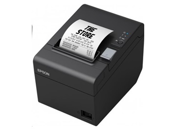 BAZAR - Epson TM-T20III, pokladní tiskárna, USB/LAN, 8 dots/mm (203 dpi), řezačka, černá - Po opravě (Komplet)