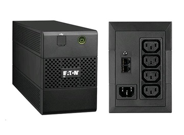 BAZAR - Eaton 5E 850i USB, UPS 850VA / 480 W, 4 zásuvky IEC - Poškozený obal (Komplet)