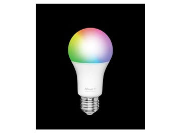 Trust Smart WiFi LED RGB&amp;white ambience Bulb E27 - barevná