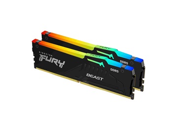 DIMM DDR5 64GB 4800MT/s CL38 (Kit of 2) KINGSTON FURY Beast RGB