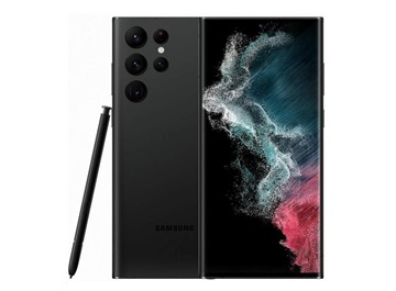 Samsung Galaxy S22 Ultra (S908), 12/256 GB, 5G, DS, EU, černá