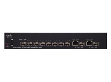 BAZAR - Cisco switch SG350-10SFP-K9-EU-RF, 8xSFP, 2xGbE/SFP, REFRESH - rozbaleno
