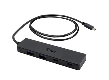 iTec USB-C Metal HUB 2x USB 3.0 + 2x USB-C + 85cm USB-C kabel