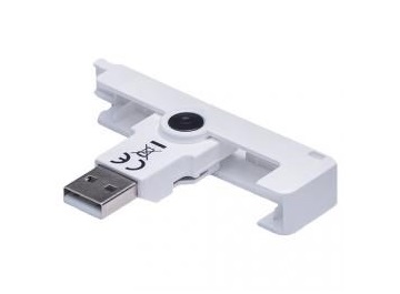 Identiv uTrust SmartFold SCR3500 A, USB, white