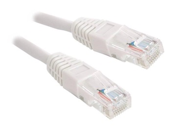 XtendLan patch kabel Cat5E, UTP - 1m, bílý (prodej po 10 ks)