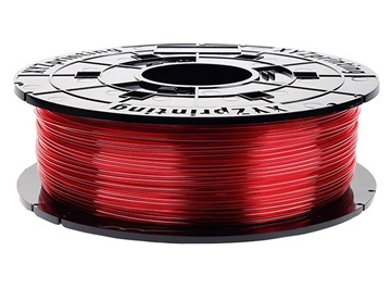 XYZ 600 gramů, Clear red PETG Filament Cartridge pro Nano (special extruder required), Junior, Mini, Super, Color