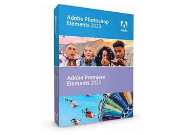 Adobe Photoshop &amp; Adobe Premiere Elements 2023 WIN CZ FULL BOX